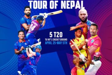 नेपाल र वेस्ट इन्डिज ‘ए’बीच टी–२०, कस्तो छ तालिका ?