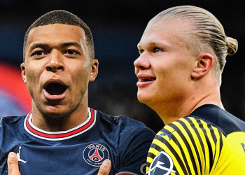 इतिहास कोर्दै एमबाप्पे र हालान्ड