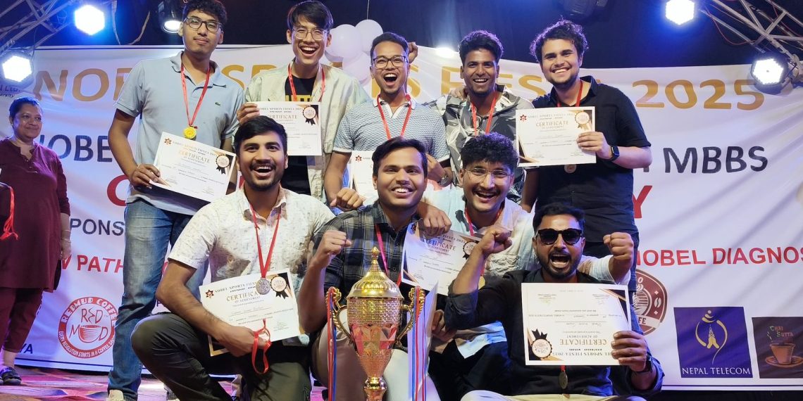 नोबेल टिचिङमा स्पोट्र्स फिएस्टा २०२५ सम्पन्न