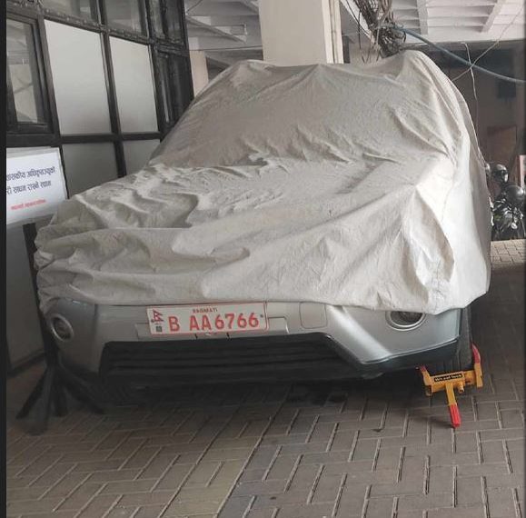 प्रशासकीय अधिकृत प्रकरणः गाडीको ‘ह्विल लक’ खोलियो