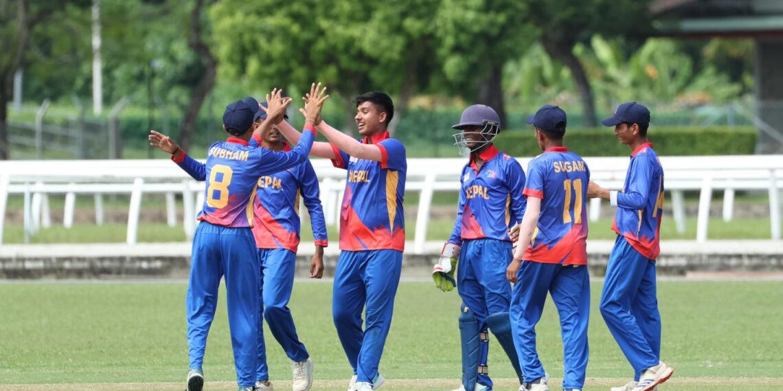 नेपालसँग ५० रनमै समेटियो इन्डोनेसिया, बन्यो कीर्तिमान