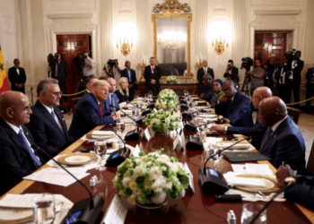 लाइबेरियाका राष्ट्रपतिको अंग्रेजी सुनेर ट्रम्प चकित