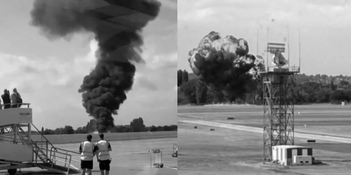 लन्डन साउथेन्ड विमानस्थलमा विमान दुर्घटना