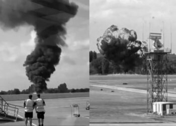 लन्डन साउथेन्ड विमानस्थलमा विमान दुर्घटना