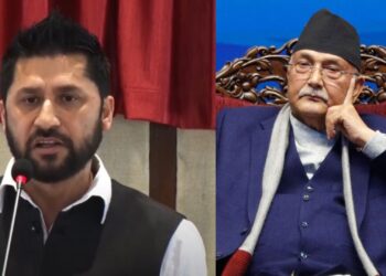  जेलमा रहेका रविको प्रधानमन्त्री ओलीले ’जुँगा’ उखेले