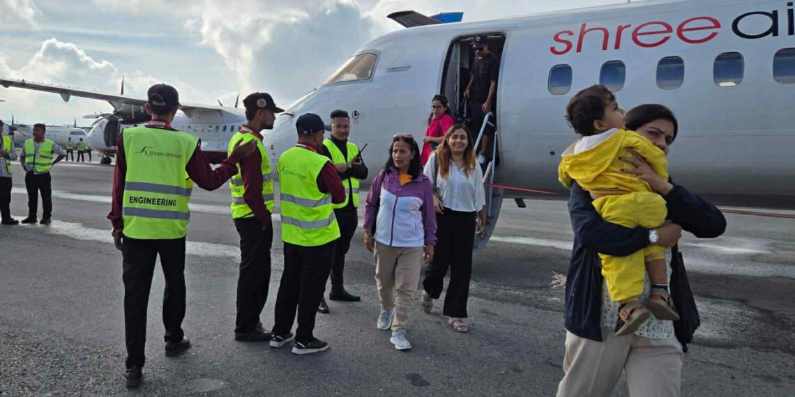 श्री एयरमा फेरि प्राविधिक समस्या,आकाशमै इन्डिकेशनमा समस्या