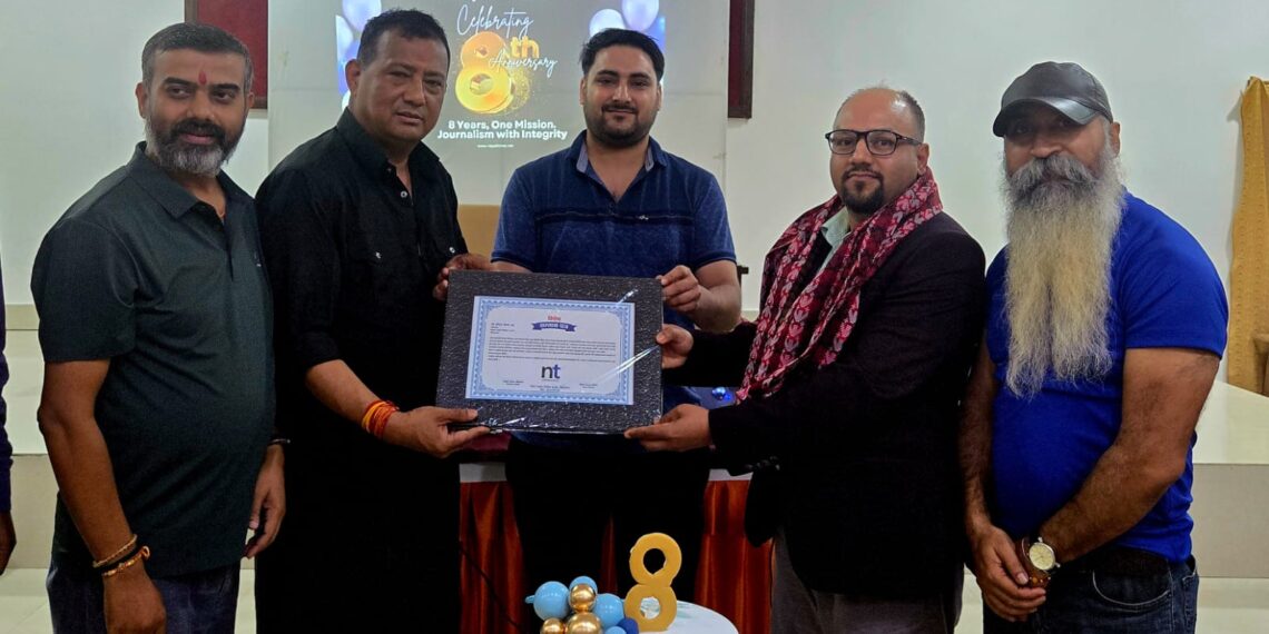 ‘नेपाल टाइम्स’को नवौं वार्षिक उत्सवमा सम्पादक नेपाललाई सम्मान