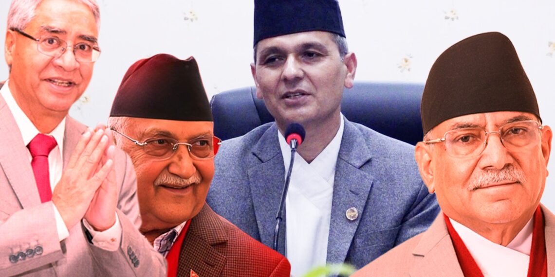 पुरानै धुनमा फर्के ओली, प्रचण्ड र देउवा