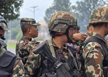 सेना प्रमुखवार्तामा,हिंसा रोक्न राष्ट्रसंघको आह्वान