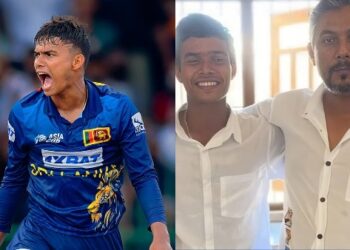 पाँच छक्का खाएका दुनिथका पिता हृदयघातले बिते