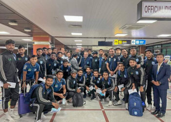 मैत्रीपूर्ण फुटबल खेल्न नेपाल आइपुग्यो  बगंलादेशी टोली