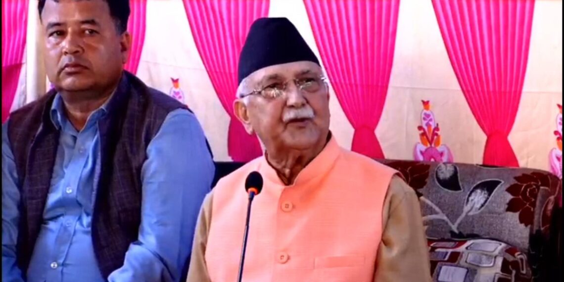 ओली सार्वजनिक कार्यक्रममा प्रकट, पासपोर्ट रोक्काले आगो