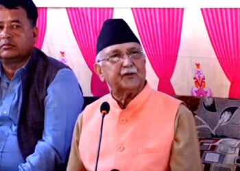 ओली सार्वजनिक कार्यक्रममा प्रकट, पासपोर्ट रोक्काले आगो