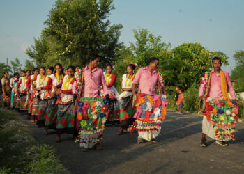 बर्दियामा ‘सखिया नाच’ को रौनक