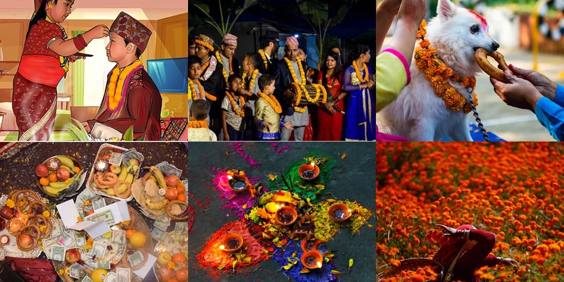 उज्यालोको पर्व तिहार आजदेखि विधिवत् सुरू