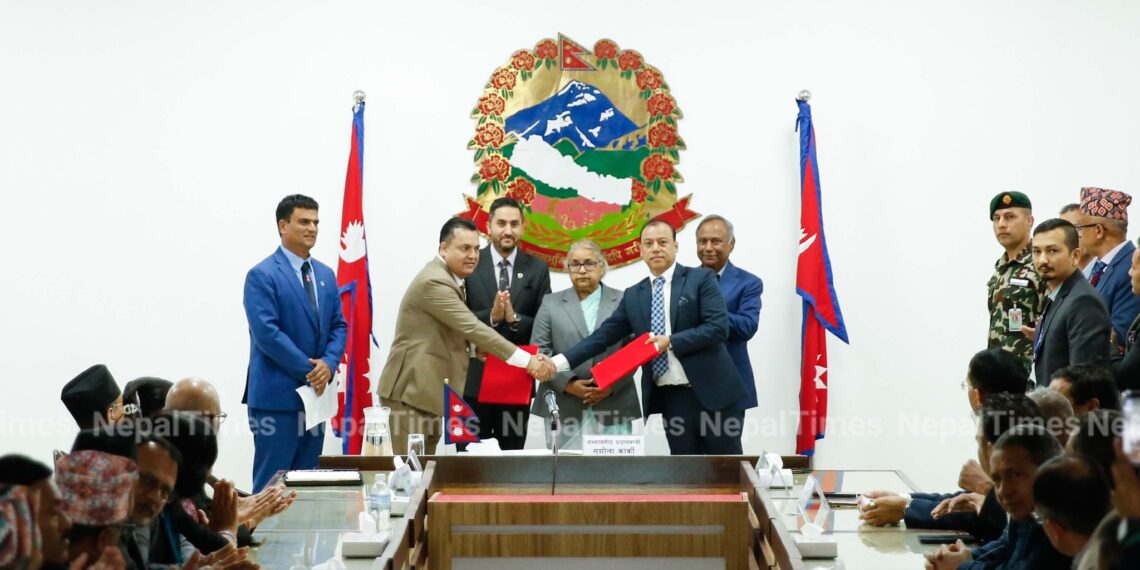 राजनीतिक दलहरुले फुटाएको एनआरएनएलाई जेनजी सरकारले जोड्यो