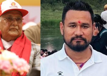 सात फौजदारी मुद्दा खेपेका पुष्पराज भोलेन्टियर्स फोर्सका कमाण्डर