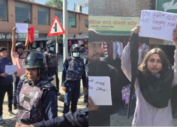 धनगढीमा जेन–जीमाथि एमाले कार्यकर्ताको आक्रमण