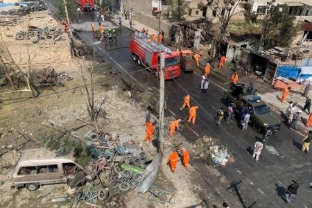 bomb attack targetting afghanistan vice president