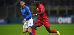 MILAN, ITALY - NOVEMBER 17: Bruma of Portugal runs off the ball during the UEFA Nations League A group three match between Italy and Portugal at Stadio Giuseppe Meazza on November 17, 2018 in Milan, Italy. (Photo by Valerio Pennicino/Getty Images)