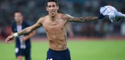 SHENZHEN, CHINA - AUGUST 03:  #11 Angel Di Maria of Paris Saint-Germain celebrates after scoring his team's goal during to the 2019 Trophee des Champions between Paris saint-Germain and Stade Rennais FC at Shenzhen Uniersiade Sports Center on August 3, 2019 in Shenzhen, China.  (Photo by Lintao Zhang/Getty Images)