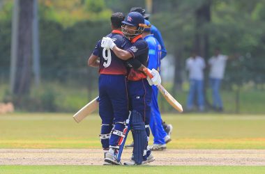 KLANG, MALAYSIA - SEPTEMBER 12: Pictures from the final match between Nepal and UAE held at the Bayuemas Oval on September 12, 2026 in Klang, Selangor, Malaysia. (Photo by Peter Lim/PhotoDesk.com.my) for Asian Cricket Council