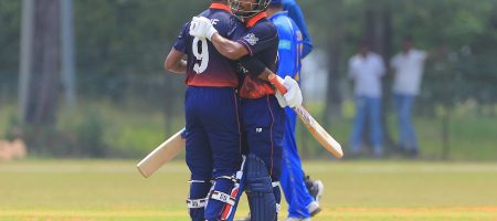 KLANG, MALAYSIA - SEPTEMBER 12: Pictures from the final match between Nepal and UAE held at the Bayuemas Oval on September 12, 2026 in Klang, Selangor, Malaysia. (Photo by Peter Lim/PhotoDesk.com.my) for Asian Cricket Council