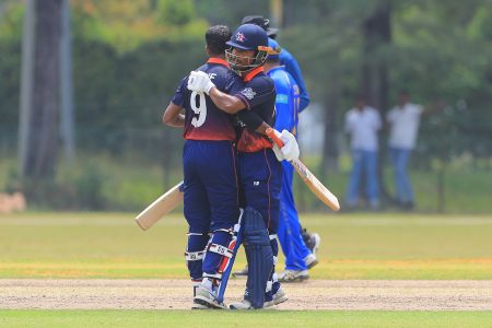 KLANG, MALAYSIA - SEPTEMBER 12: Pictures from the final match between Nepal and UAE held at the Bayuemas Oval on September 12, 2026 in Klang, Selangor, Malaysia. (Photo by Peter Lim/PhotoDesk.com.my) for Asian Cricket Council