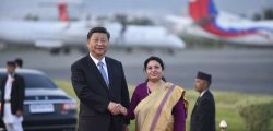 xi jinping and bidhya bhandari