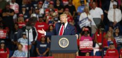 President Donald Trump speaks during a campaign rally at the BOK Center, Saturday, June 20, 2020, in Tulsa, Okla. (AP Photo/Sue Ogrocki)