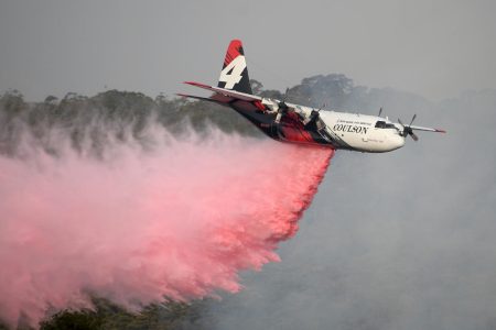 AUSTRALIA-BUSHFIRES-AIR TANKER
