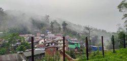 A view of the human settlement of Sadananda Municipality in Bhojpur, on Wednesday, July 24, 2019. Photo: THT