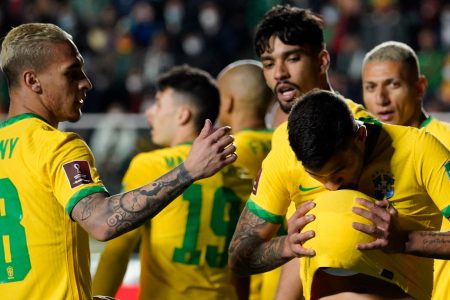 Bruno Guimaraes Brazil vs Bolivia 032922