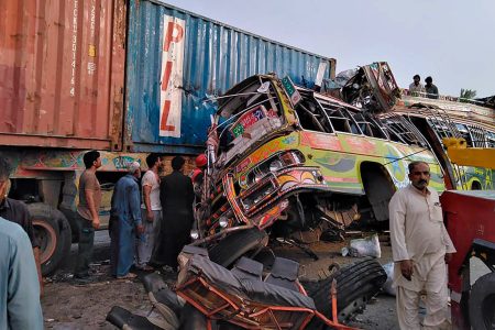 Bus-Truck-Accident