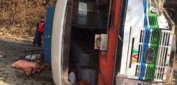 Bus-accidnet-at-11-kilo-sindhupalchok