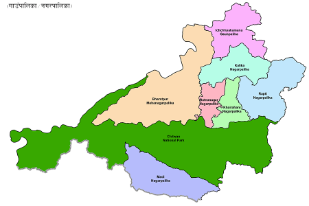 Chitwan map