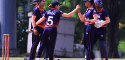 KLANG, MALAYSIA - MAY 20: Pictures from the match between Malaysia and Nepal during the Malaysia Women's vs Nepal Women's T20i Bilateral Series 2026 at Bayuemas Oval on May 20, 2026 in Klang, Selangor, Malaysia. (Photo by Peter Lim/PhotoDesk.com.my) for Malaysian Cricket Association