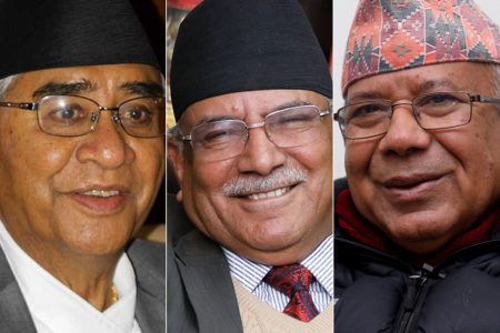 Deuba-Prachand-Madhav-Nepal