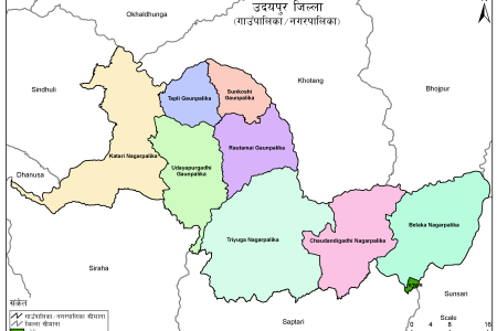 Udayapur map