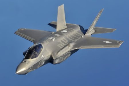 U.S. Air Force F-35A Lightning II Joint Strike Fighters from the 58th Fighter Squadron, 33rd Fighter Wing, Eglin AFB, Fla. perform an aerial refueling mission with a KC-135 Stratotanker from the 336th Air Refueling Squadron from March ARB, Calif., May 14, 2013 off the coast of Northwest Florida. The 33rd Fighter Wing is a joint graduate flying and maintenance training wing that trains Air Force, Marine, Navy and international partner operators and maintainers of the F-35 Lightning II. (U.S. Air Force photo by Master Sgt. Donald R. Allen/Released)