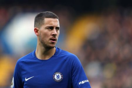 LONDON, ENGLAND - DECEMBER 02: Eden Hazard of Chelsea during the Premier League match between Chelsea and Newcastle United at Stamford Bridge on December 2, 2017 in London, England. (Photo by Catherine Ivill/Getty Images)