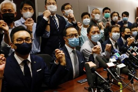 Hong-Kong-pro-democracy-lawmakers-resign-after-China-ruling