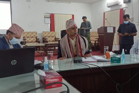 Honorable Minister Kedar Karki