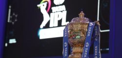 IPL Trophy during day one of the TATA Indian Premier League Player Auction held at the ITC Gardenia hotel in Bengaluru on the 12th February 2022

Photo by Arjun Singh / Sportzpics for IPL