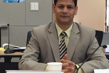 National Planning Commission Joint Secretary Jaya Narayan Acharya. Photo: KOICA