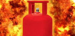 LPG Cylinder Explosion
