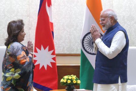 Modi aarju together