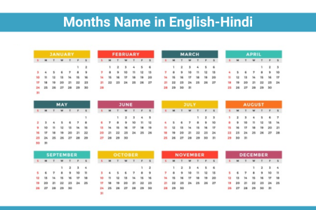 Months-Name-in-English-Hindi