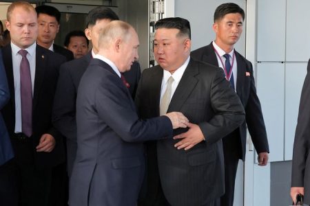 putin and kim