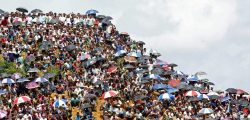 Rohingya refugees gather to mark the second anniversary of the exodus at the Kutupalong camp in Cox’s Bazar, Bangladesh, August 25, 2019. REUTERS/Rafiqur Rahman